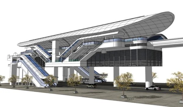 Elevated Metro Stations