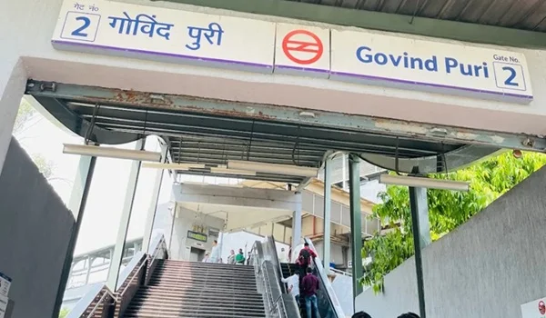 Govind Puri Metro Station