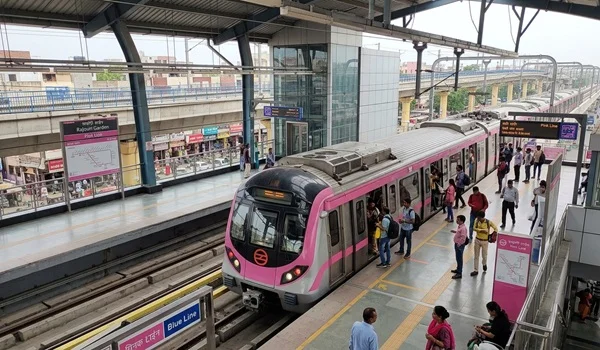 Rajouri Garden Metro Station Pink Line