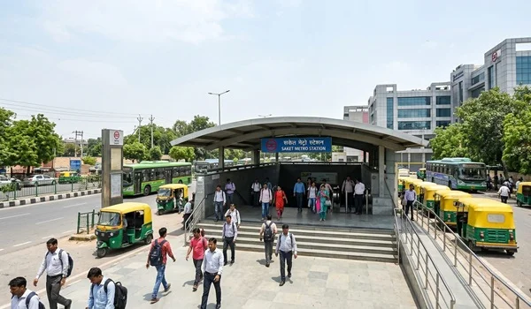 Saket Metro Station