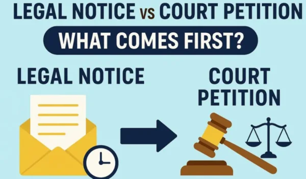 Legal Notice vs Court Summons vs Court Order